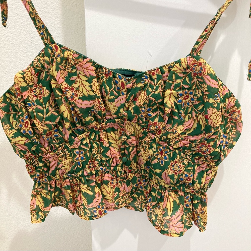 NWOT Boho spaghetti strap top